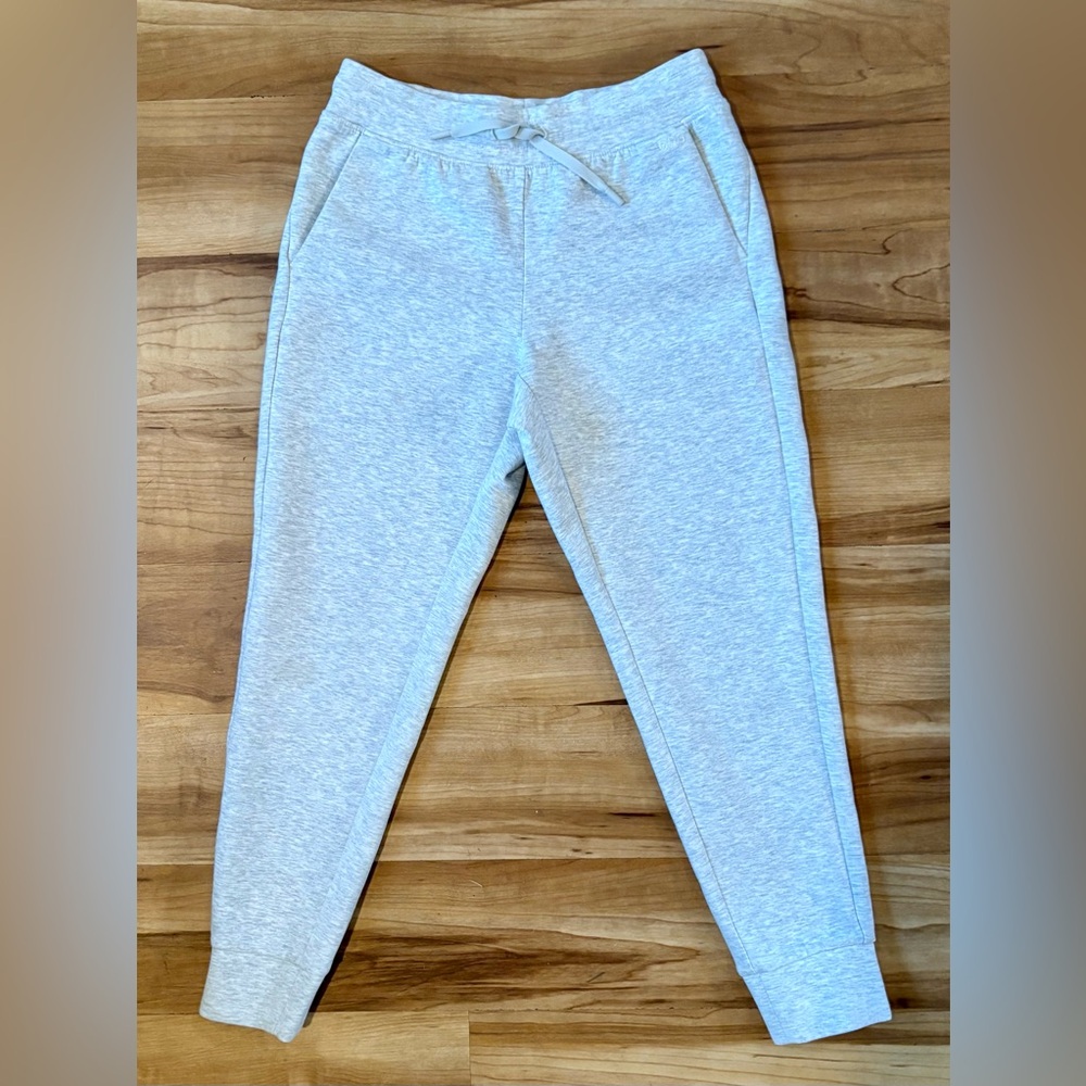 DSG, Girl’s Cinch Waist Joggers Light Heather Gray, Size 10/12